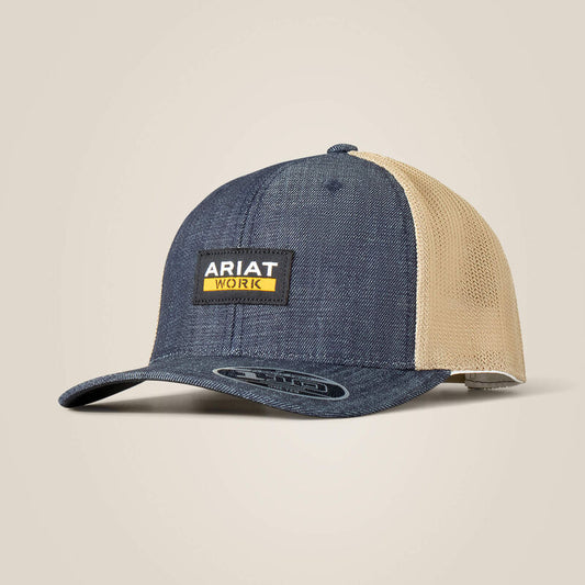 Ariat Work Logo Trucker Cap Denim