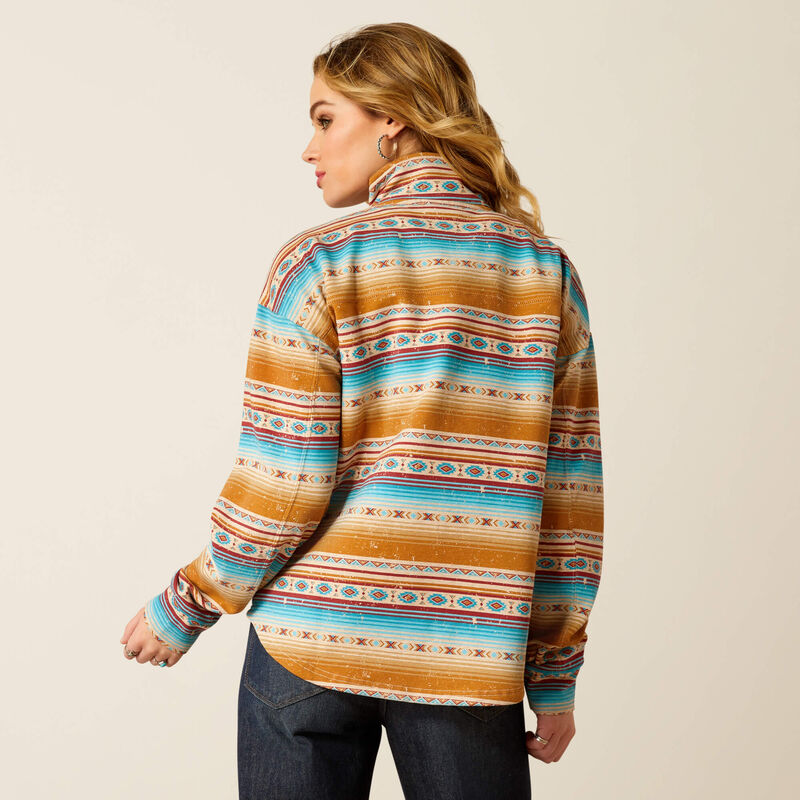 Ariat Hometown Sweatshirt Fallon Serape Print