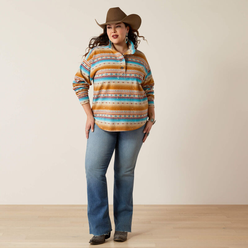 Ariat Hometown Sweatshirt Fallon Serape Print