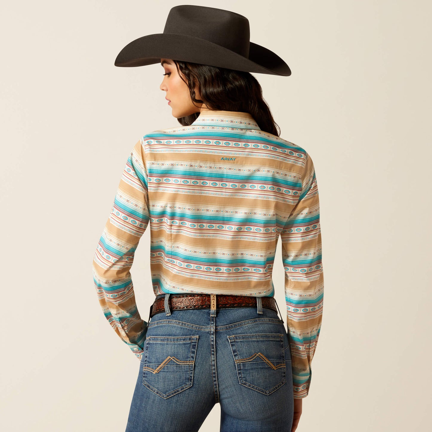 Ariat Team Kirby Stretch Shirt Fallon Serape Print