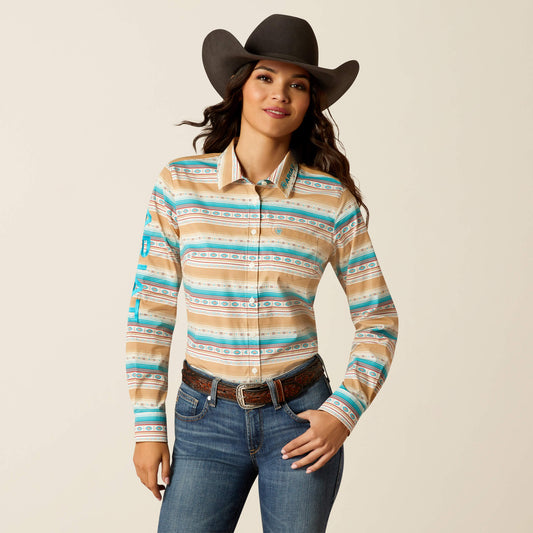 Ariat Team Kirby Stretch Shirt Fallon Serape Print