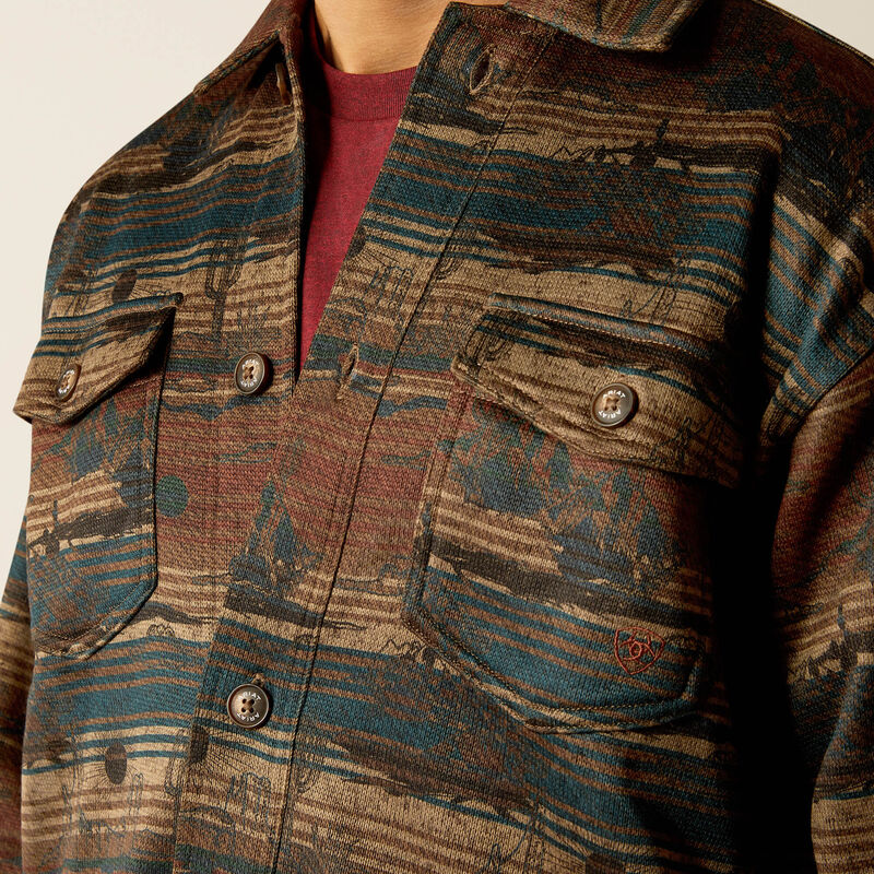 Ariat Caldwell Printed Shirt Jacket