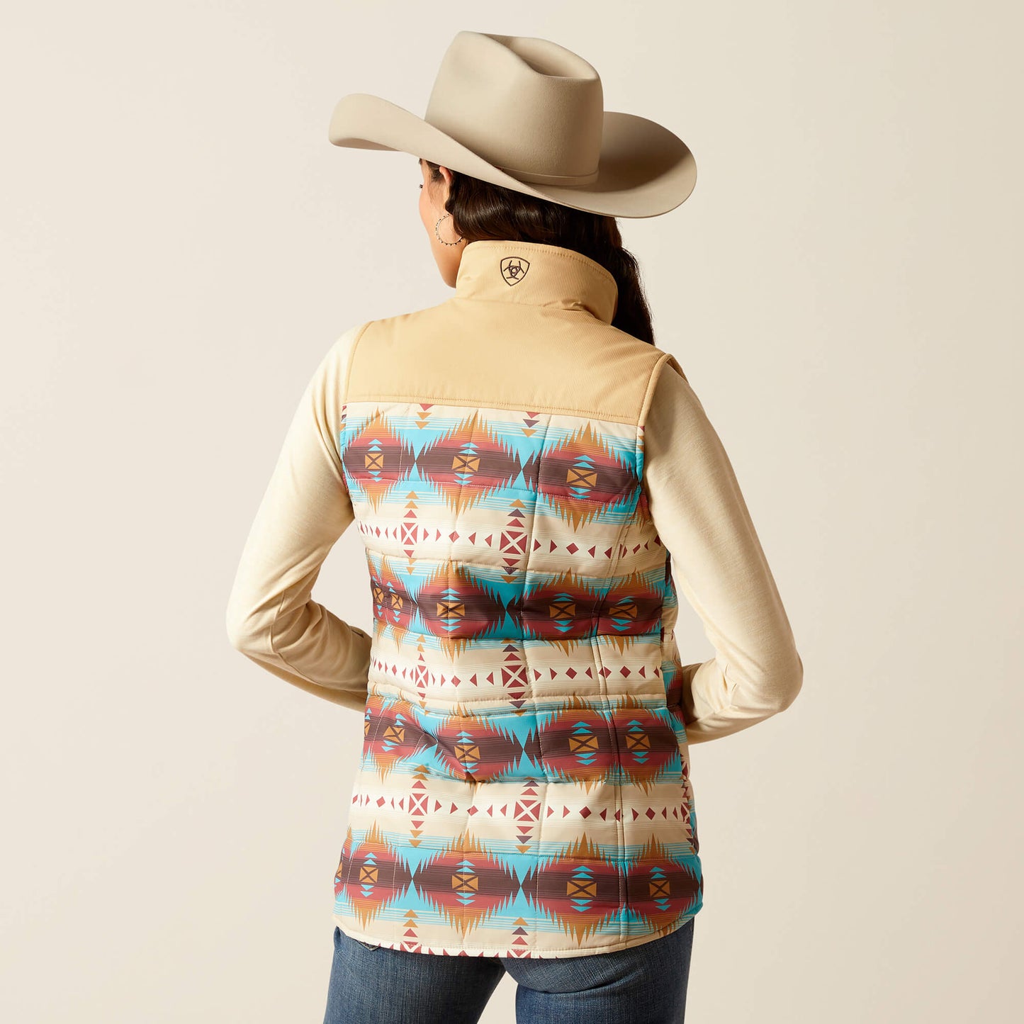 Ariat Crius Insulated Vest Serrano Southwest Print