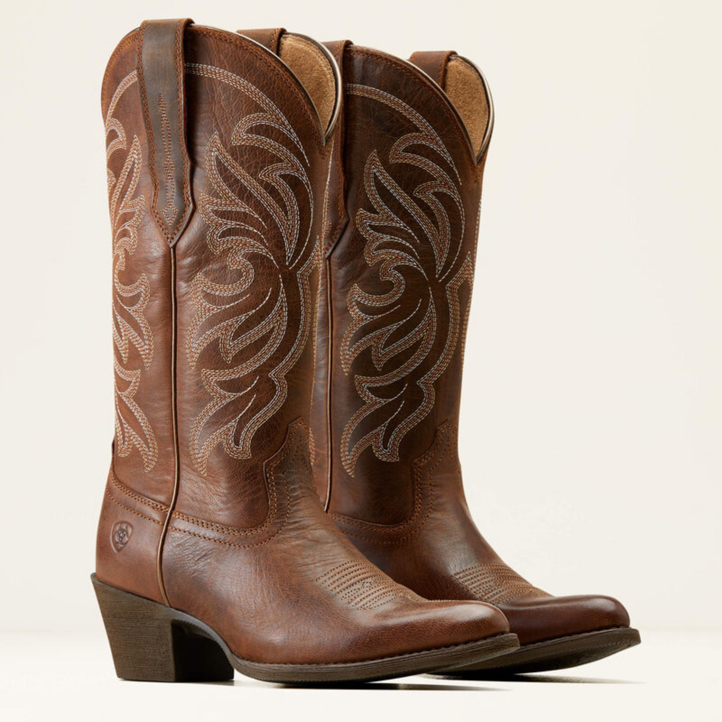 Ariat Heritage J Toe Stretchfit Western Boot Sassy Brown