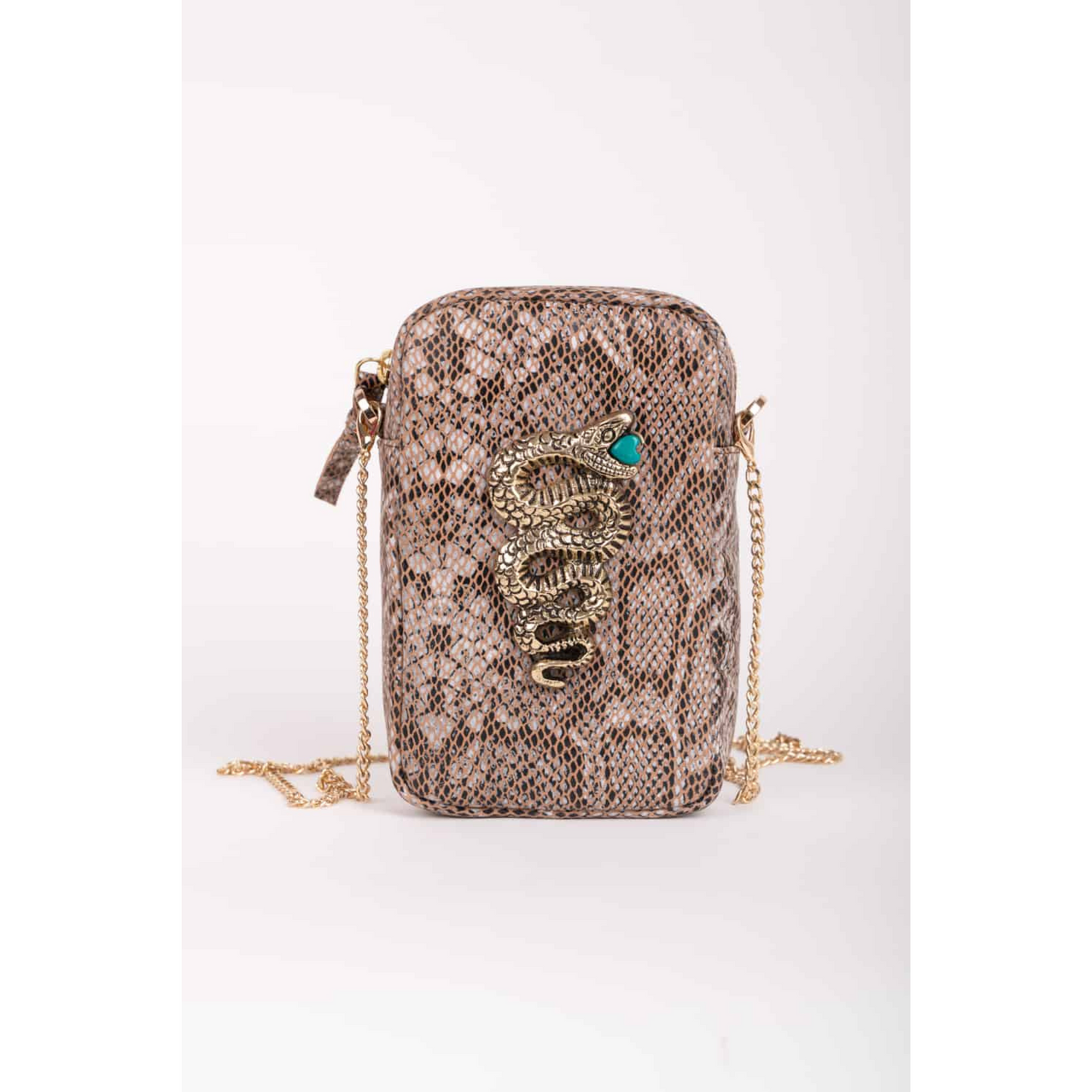 Piti Cuiti Snake Mini Bag Bronze