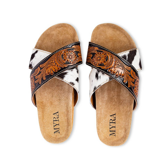 Nevada Hand-tooled Sandals