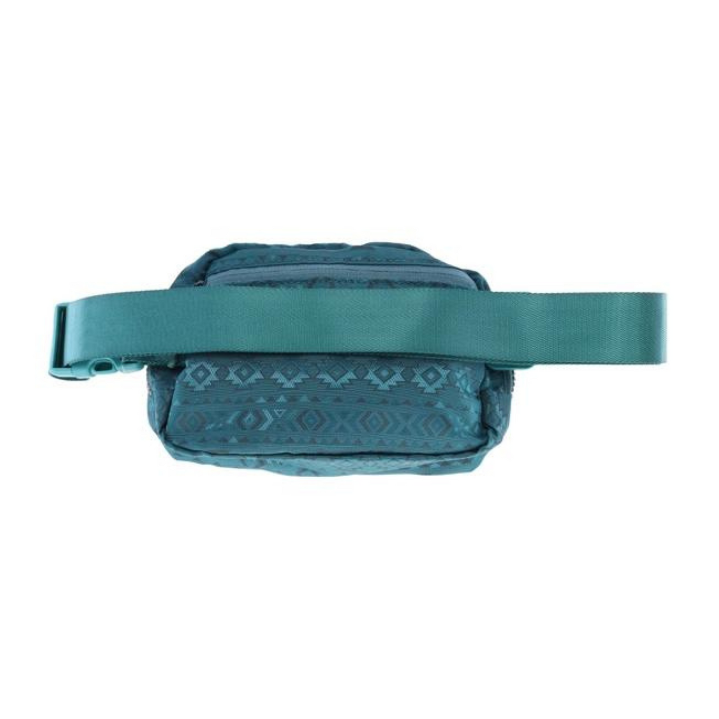 Southwest Patterned Belt Bag Teal