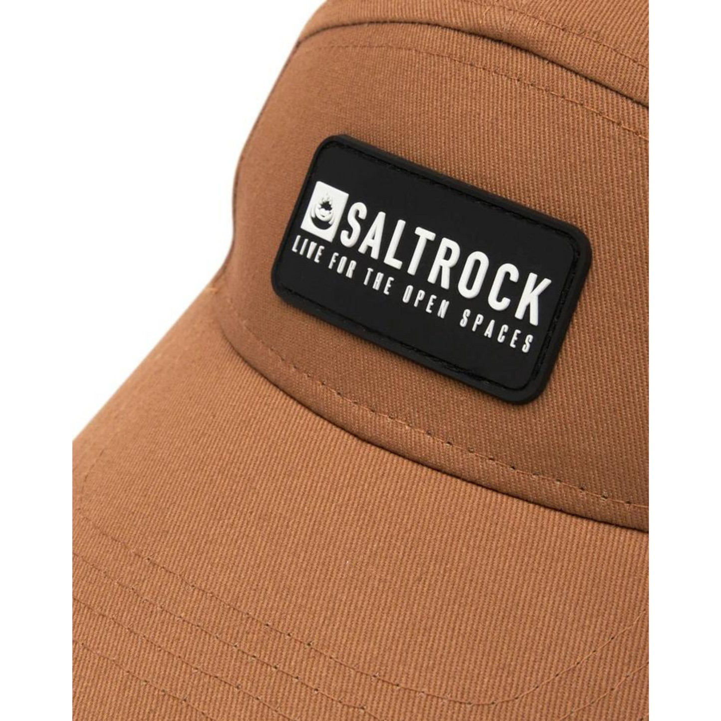 Saltrock Boardwalk 5 Panel Cap Brown