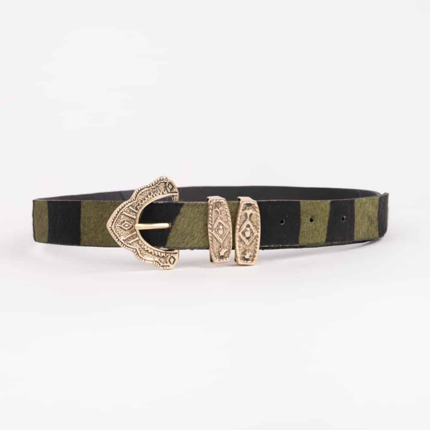 Piti Cuiti Fez Belt Green