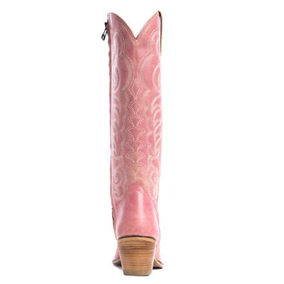 Nalejandra Western Boots Pink