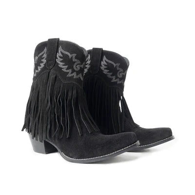 Rodeo Ride Booties Black