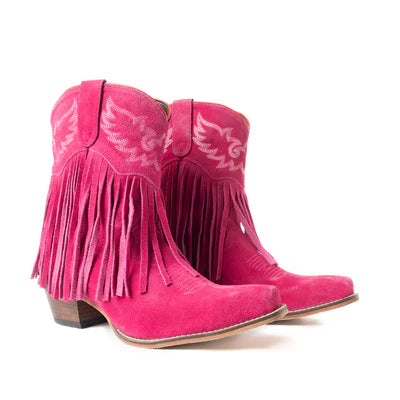 Rodeo Ride Booties Pink