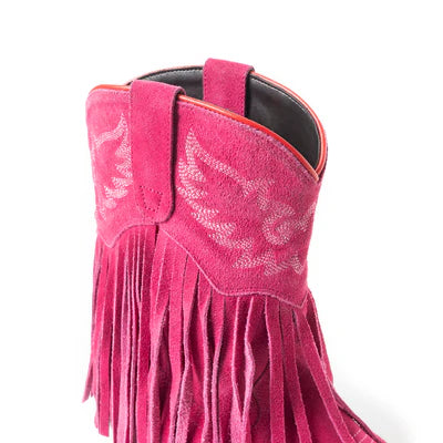 Rodeo Ride Booties Pink