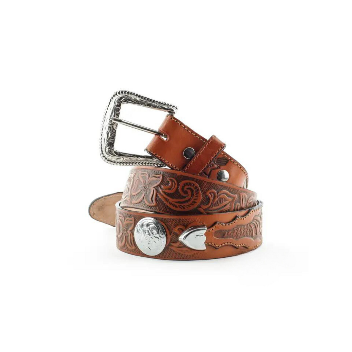 Stars & Stripes Western Belt Brown